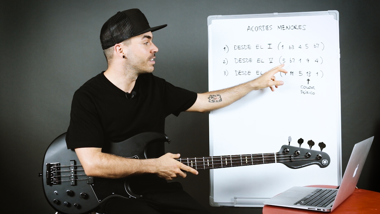 Uso avanzado sobre acordes menores